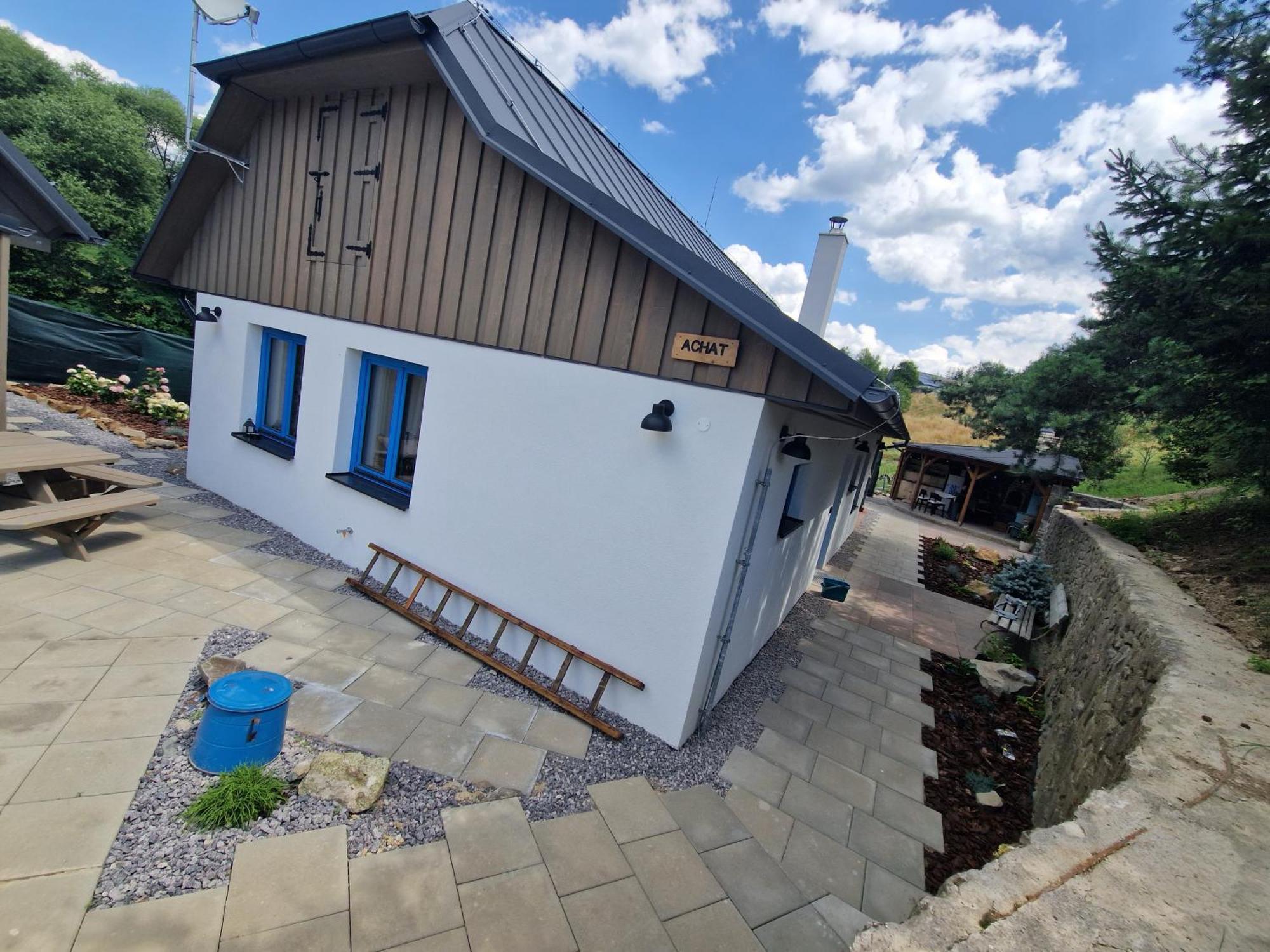 Chalupka Opal A Chalupa Achat Na Luke Lukahuta Chaletstiavnica Banska Stiavnica Na Samote - Samoobsluzny Pristup Cez Pin-Kod Nonstop Eksteriør billede